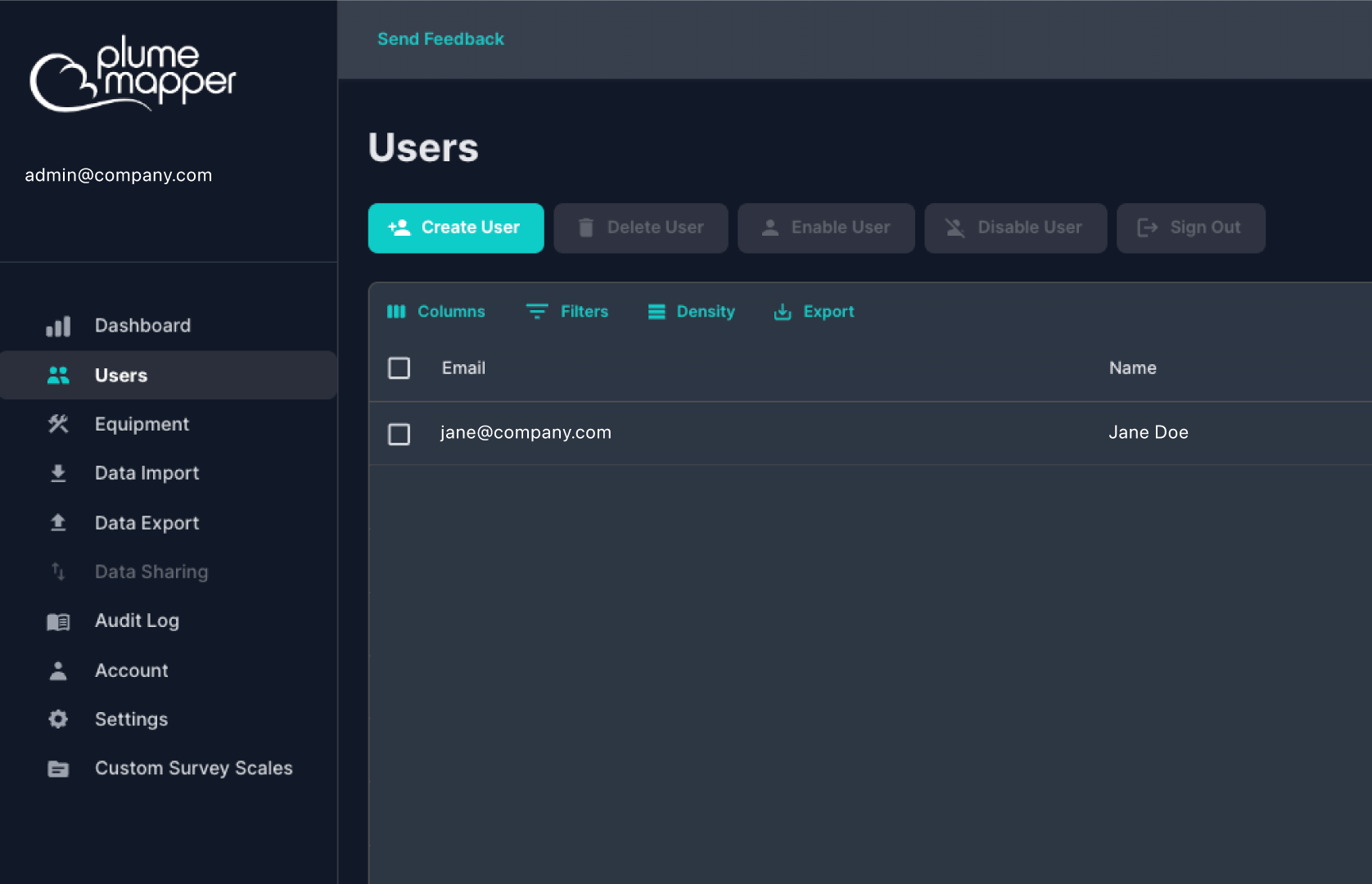 admin portal: account management feature image